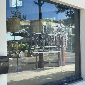 En Familia - Outside sign - Mexican Near Me - Anaheim, California