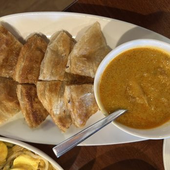 Burma Burma - Palata with chicken curry - Burmese Near Me - Dublin, California