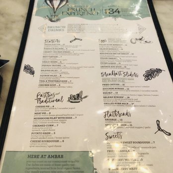 AMBAR Restaurant, Clarendon - Modern European Near Me - Arlington, Virginia