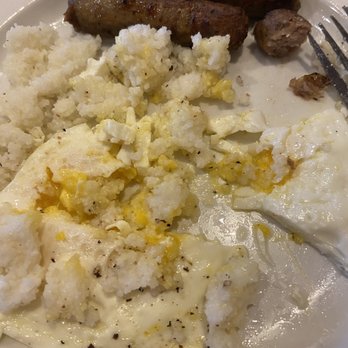 Bob Evans - Overcooked eggs don't mix well with any type of grits. - Breakfast & Brunch Near Me - Circleville, Ohio Bob Evans - Overcooked eggs don't mix well with any type of grits. - Breakfast & Brunch Near Me - Circleville, Ohio