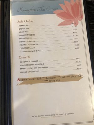 Menu photo 6 Krungthep Thai Cuisine Burien, WA Menu photo 6 Krungthep Thai Cuisine Burien, WA