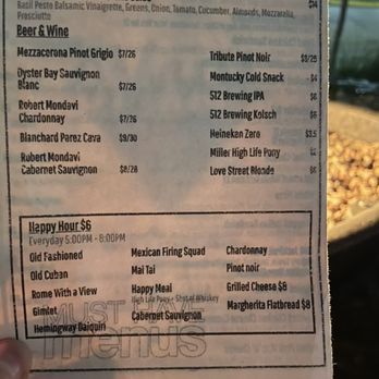 MarMo Cafe & Lounge - Happy Hour Menu - Coffee & Tea Near Me - Galveston, Texas