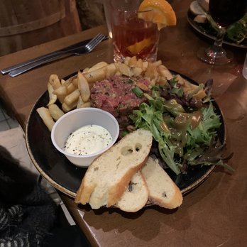 Le Pape Georges - Beef tartare (was delicious)! - Canadian (New) Near Me - Quebec City, Quebec Le Pape Georges - Beef tartare (was delicious)! - Canadian (New) Near Me - Quebec City, Quebec