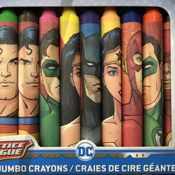 Dollar Tree - 10/26/18. Friday night. Superhero crayons.