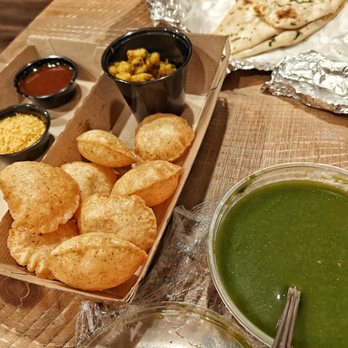 Marigold Indian Cuisine - Gol Gappe, Garlic Naan - Indian Near Me - Bloomington, California Marigold Indian Cuisine - Gol Gappe, Garlic Naan - Indian Near Me - Bloomington, California