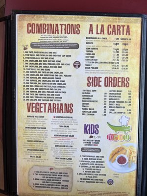 Menu photo 3 El Corral Mexican Grill Whitwell, TN
