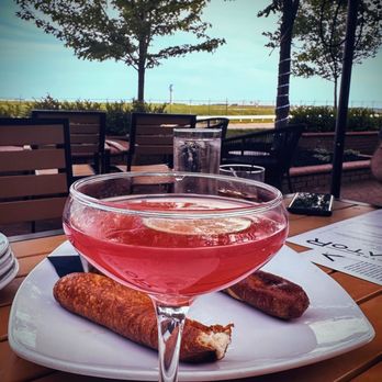 The Aviator - Cosmopolitan. Highly recommended the pretzels in the background. - American Near Me - Cleveland, Ohio The Aviator - Cosmopolitan. Highly recommended the pretzels in the background. - American Near Me - Cleveland, Ohio