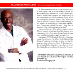 Hunterdon Oral & Maxillofacial Surgical Specialists - Meet Dr. Olawoye