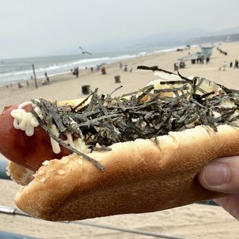 JAPADOG California - Wagyu Beef Terimayo Dog - Excellent! - Japanese Near Me - Santa Monica, California JAPADOG California - Wagyu Beef Terimayo Dog - Excellent! - Japanese Near Me - Santa Monica, California