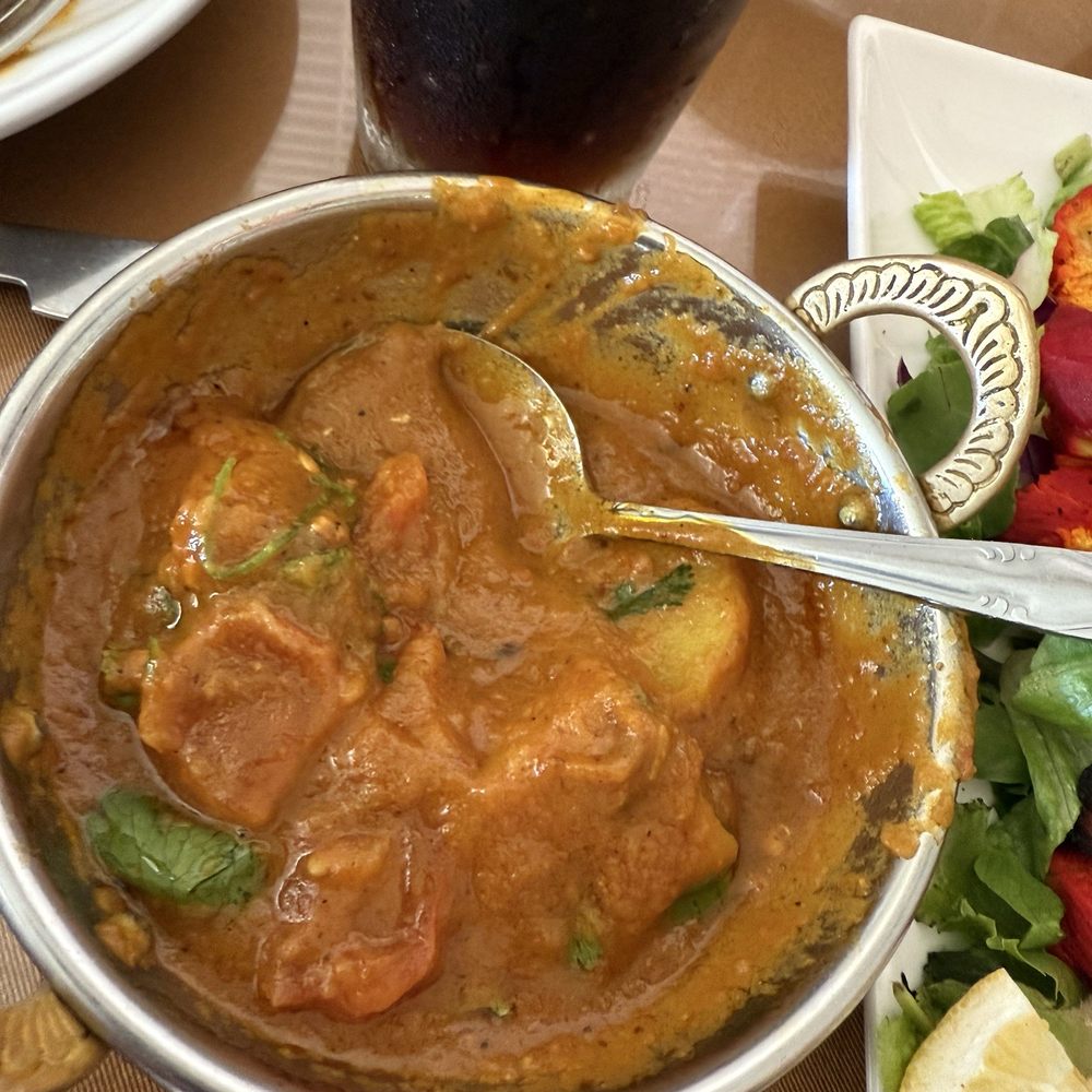 Guru Curry House - V24 - potatoes and coconut sauce was delicious - Indian Near Me - El Cerrito, California