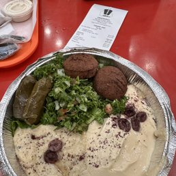 falafel plate
