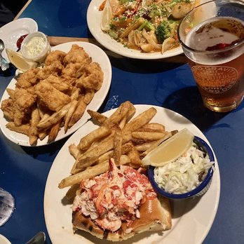 Boston Sail Loft - seafood pasta (top)
fish & chips (left)
lobster roll (front) - Bars Near Me - Boston, Massachusetts Boston Sail Loft - seafood pasta (top)
fish & chips (left)
lobster roll (front) - Bars Near Me - Boston, Massachusetts