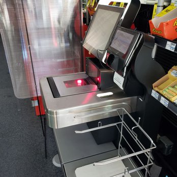 CVS Pharmacy - Self-check out with partition - Drugstores Near Me - Chula Vista, California
