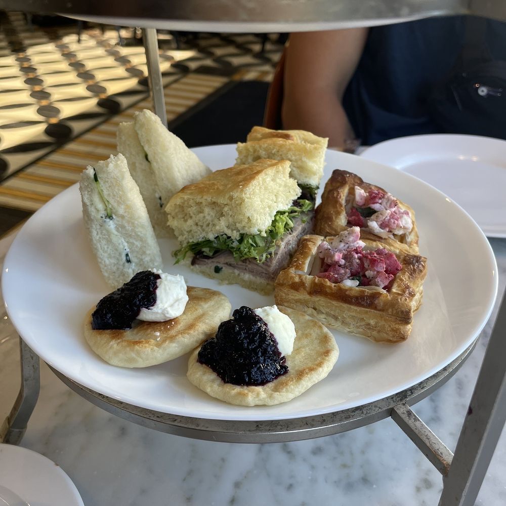 Taste117 - Savory (cucumber sandwich, Turkey and strawberry puff pastry, roast beef sandwich, blackberries and goat cheese blini) - Specialty Food Near Me - Provo, Utah Taste117 - Savory (cucumber sandwich, Turkey and strawberry puff pastry, roast beef sandwich, blackberries and goat cheese blini) - Specialty Food Near Me - Provo, Utah