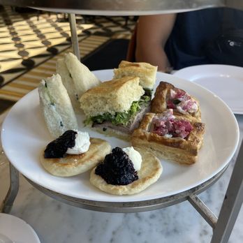 Taste117 - Savory (cucumber sandwich, Turkey and strawberry puff pastry, roast beef sandwich, blackberries and goat cheese blini) - Specialty Food Near Me - Provo, Utah