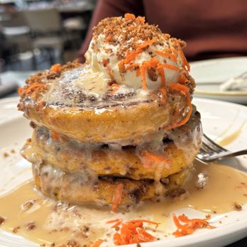 Sixty Vines - Carrot Cake Pancakes - Wine Bars Near Me - Houston, Texas Sixty Vines - Carrot Cake Pancakes - Wine Bars Near Me - Houston, Texas