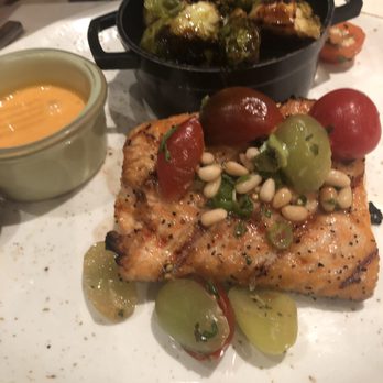 Grill & Vine - Salmon delicious - Salad Near Me - Denver, Colorado Grill & Vine - Salmon delicious - Salad Near Me - Denver, Colorado