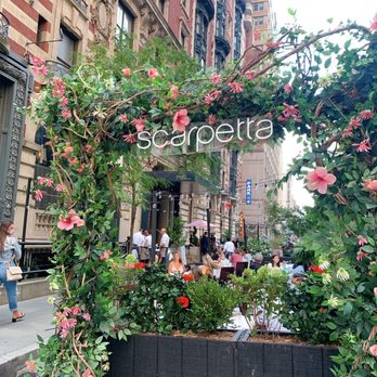 Scarpetta - Outdoor dining area - Italian Near Me - New York, New York Scarpetta - Outdoor dining area - Italian Near Me - New York, New York