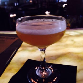 Garage - Goldrush! It's delish, Bourbon, lemon, honey and ginger. So Good! - Cocktail Bars Near Me - Austin, Texas Garage - Goldrush! It's delish, Bourbon, lemon, honey and ginger. So Good! - Cocktail Bars Near Me - Austin, Texas