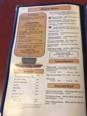 Menu photo 8 Dishner's Fine Foods North Bend, OR