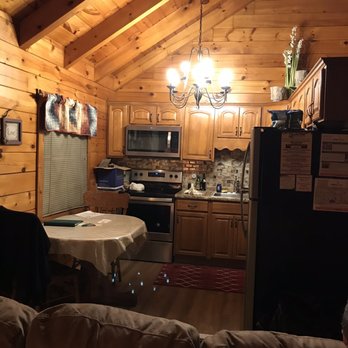 Smoke Hole Caverns & Log Cabin Resort - Full kitchen - Resorts Near Me - Cabins, West Virginia
