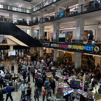 Crosstown Concourse - Local venders and shoppers - Shopping Centers Near Me - Memphis, Tennessee