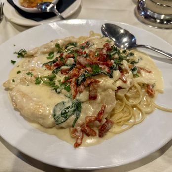 Cafe Luna - New test. Tuscany chicken, i absolutely loved it - Italian Near Me - Cromwell, Connecticut