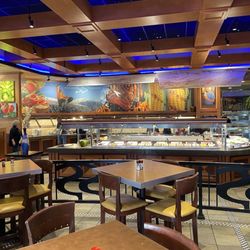 Salad bar area
