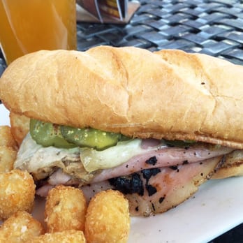 The Perch Brewery - Cuban Sandwich served with Tater Tots. - Gastropubs Near Me - Chandler, Arizona The Perch Brewery - Cuban Sandwich served with Tater Tots. - Gastropubs Near Me - Chandler, Arizona