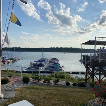 Rick's Café Boatyard - View of lake - American Near Me - Indianapolis, Indiana Rick's Café Boatyard - View of lake - American Near Me - Indianapolis, Indiana