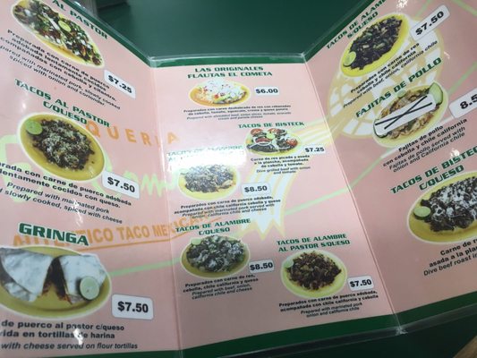 Menu photo 3 Taqueria El Cometa El Paso, TX Menu photo 3 Taqueria El Cometa El Paso, TX