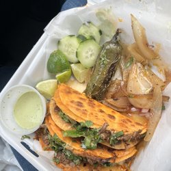 Tijuanas Birria Y Mariscos - Birria Tacos (Also available with cheese "Quesataco")