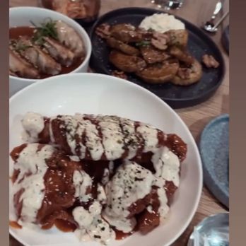 ANJU - Chicken , eggplant and dumplings - Korean Near Me - Washington, DC, District of Columbia