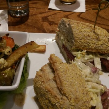 Grumpy Goat Tavern - Ruben with a side of roasted veggies - Cajun/Creole Near Me - Elgin, Illinois Grumpy Goat Tavern - Ruben with a side of roasted veggies - Cajun/Creole Near Me - Elgin, Illinois