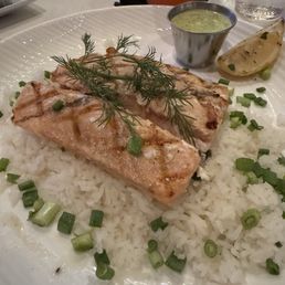 Salmon and rice Salmon and rice