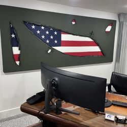 Stitched Up Upholstery - Custom wall art