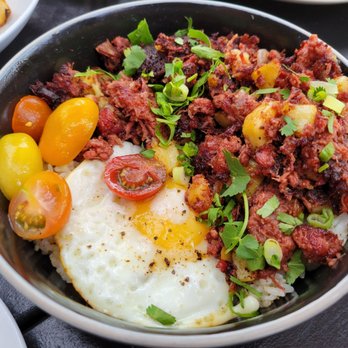 Sun Rice - Corned beef silog - Filipino Near Me - Portland, Oregon Sun Rice - Corned beef silog - Filipino Near Me - Portland, Oregon