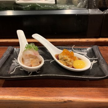 Koo - Spoonfuls of happiness (monkfish and uni) - Japanese Near Me - San Francisco, California