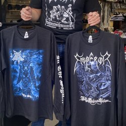 Red Zone Shop - Emperor and dark funeral long sleeve shirt
