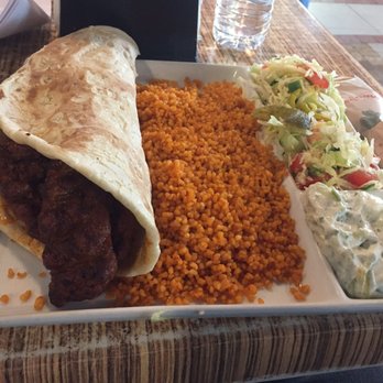 Kösk Kebab - Not the prettiest presentation, but its all about the flavor! - Middle Eastern Near Me - København NV, 84