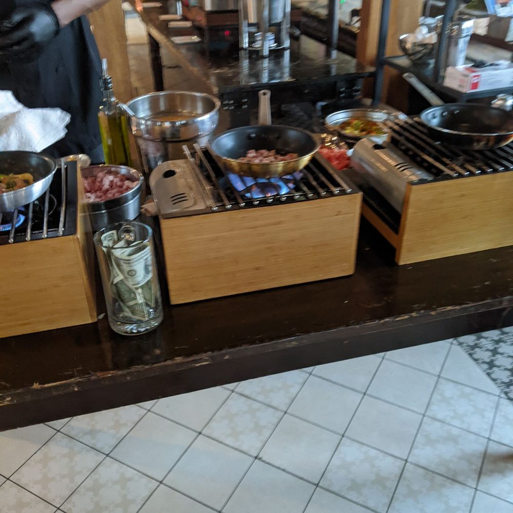 Grain - Eggs cooking station - Beer Gardens Near Me - Norfolk, Virginia