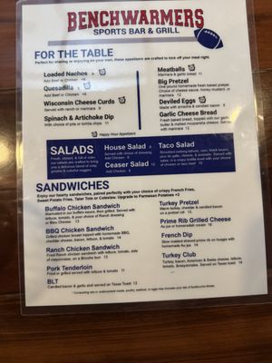 Benchwarmers Sports Bar and Grill by null