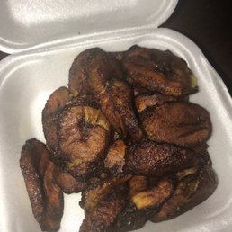 Extra toasty fried plantains Extra toasty fried plantains