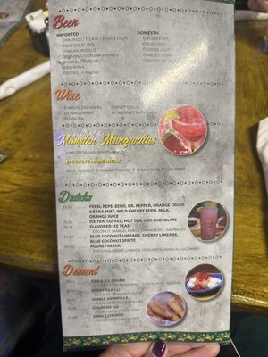 Menu photo 1 Chachi’s Mexican Restaurant Las Cruces, NM