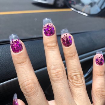 Lotus Nails Spa - Seriously? And this was done by Steven or something like that - Nail Salons Near Me - Maywood, California