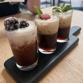 The Nest: A Brunch Joint - Specialty iced flight - Breakfast & Brunch Near Me - Bellflower, California The Nest: A Brunch Joint - Specialty iced flight - Breakfast & Brunch Near Me - Bellflower, California