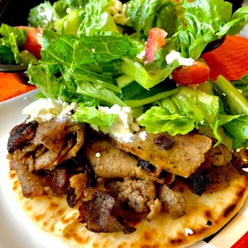 Pasta Guy aka Chef Alfredo Lee - Gyros come with a huge salad! - Italian Near Me - Honolulu, Hawaii Pasta Guy aka Chef Alfredo Lee - Gyros come with a huge salad! - Italian Near Me - Honolulu, Hawaii