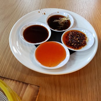 Phat Phat - sauce that was given for my Seiw mai - Noodles Near Me - Schaumburg, Illinois