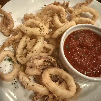 Rossini By Chef Rocco - Fried Calamari $15 10/25 delicious perfectly cooked 5/5 - Pizza Near Me - Port Charlotte, Florida