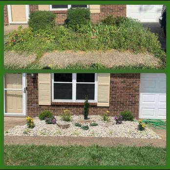 A+ Landscaping -  a house with a green roof - Snow Removal Near Me